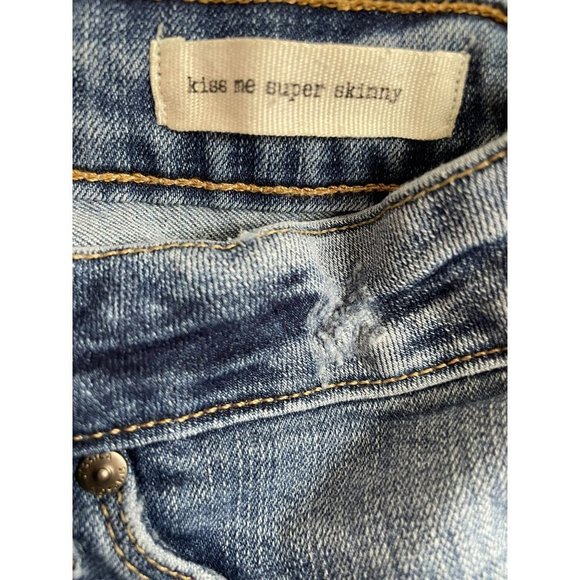 Jessica Simpson Kiss Me Super Skinny Jeans Size 28 - Picture 6 of 6